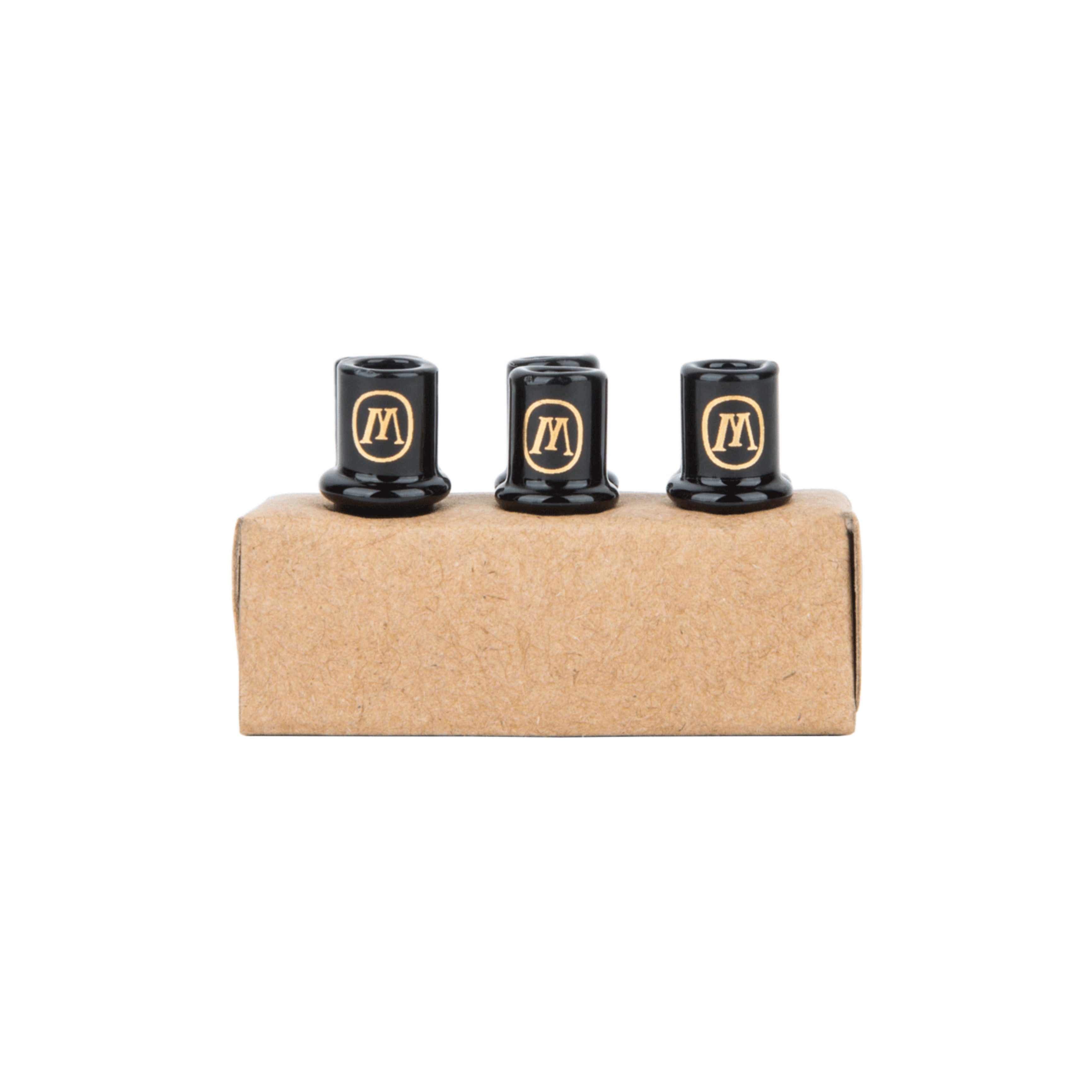Marley Natural | Glazen Filter Tips Zwart